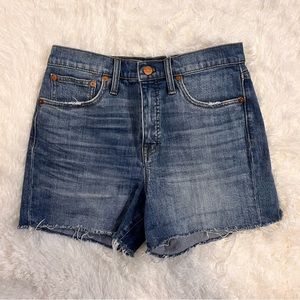 Madewell High-Rise Shorts Size 28